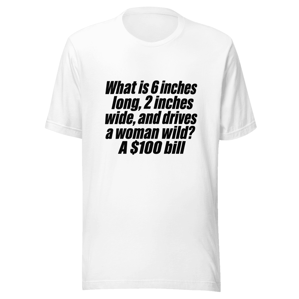 What is 6  Inches Long, 2 Inches Wide, and Drives Unisex